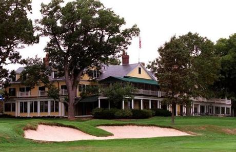 The Country Club in Brookline has been proposed as the site for golf competitions if Boston wins its bid to host the 2024 Olympics. Brookline Town Meeting will likely vote this week on a measure calling for its elected officials to oppose the Olympic bid.
